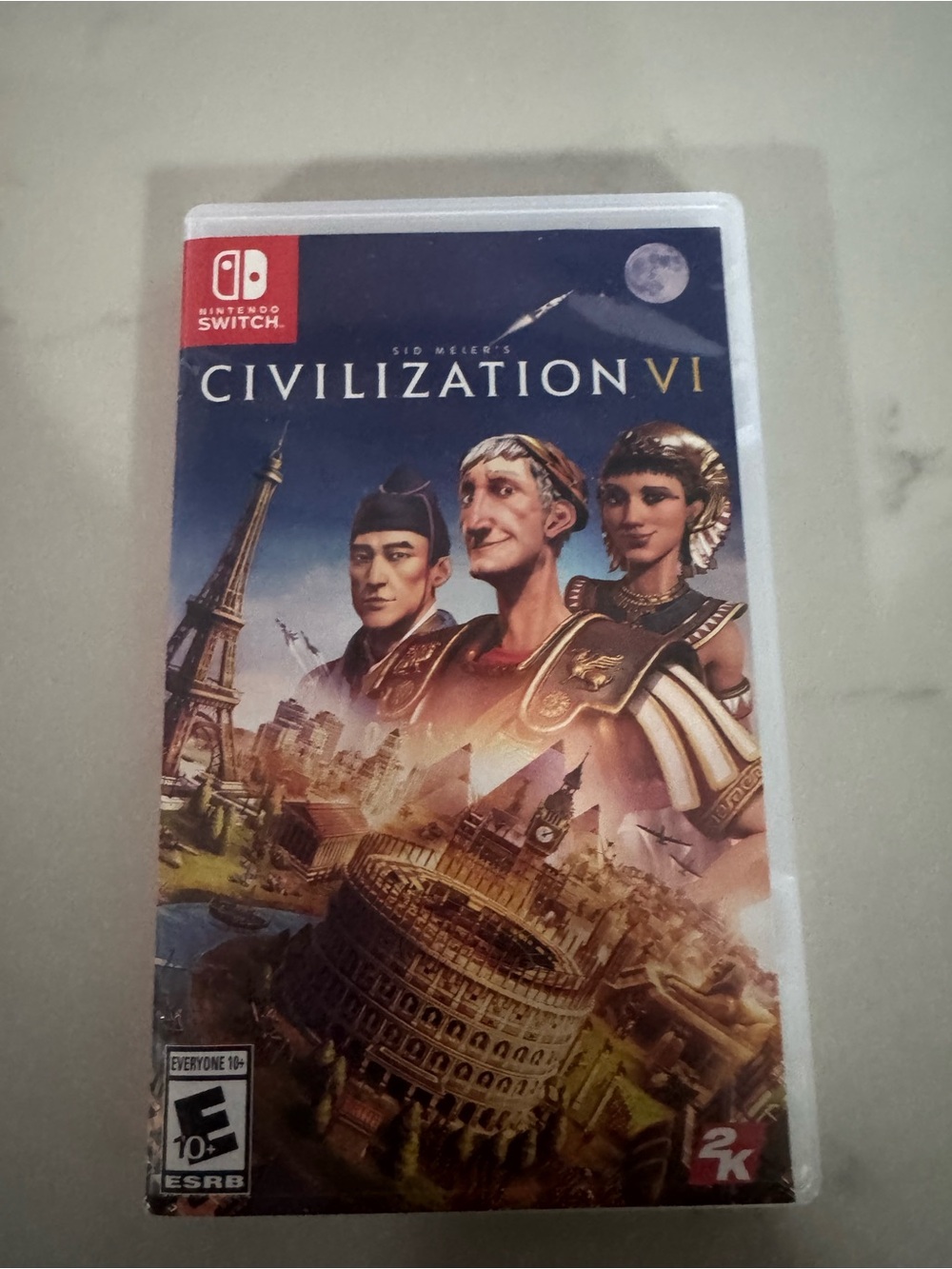 Nintendo Civilization VI - Blue and Gold Cover Art